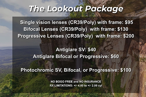 Eye Doctor Cleveland TN Lookout Package